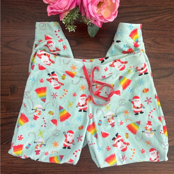 Isaac Mizrahi velour holiday joggers, size M - Picture 2 of 6